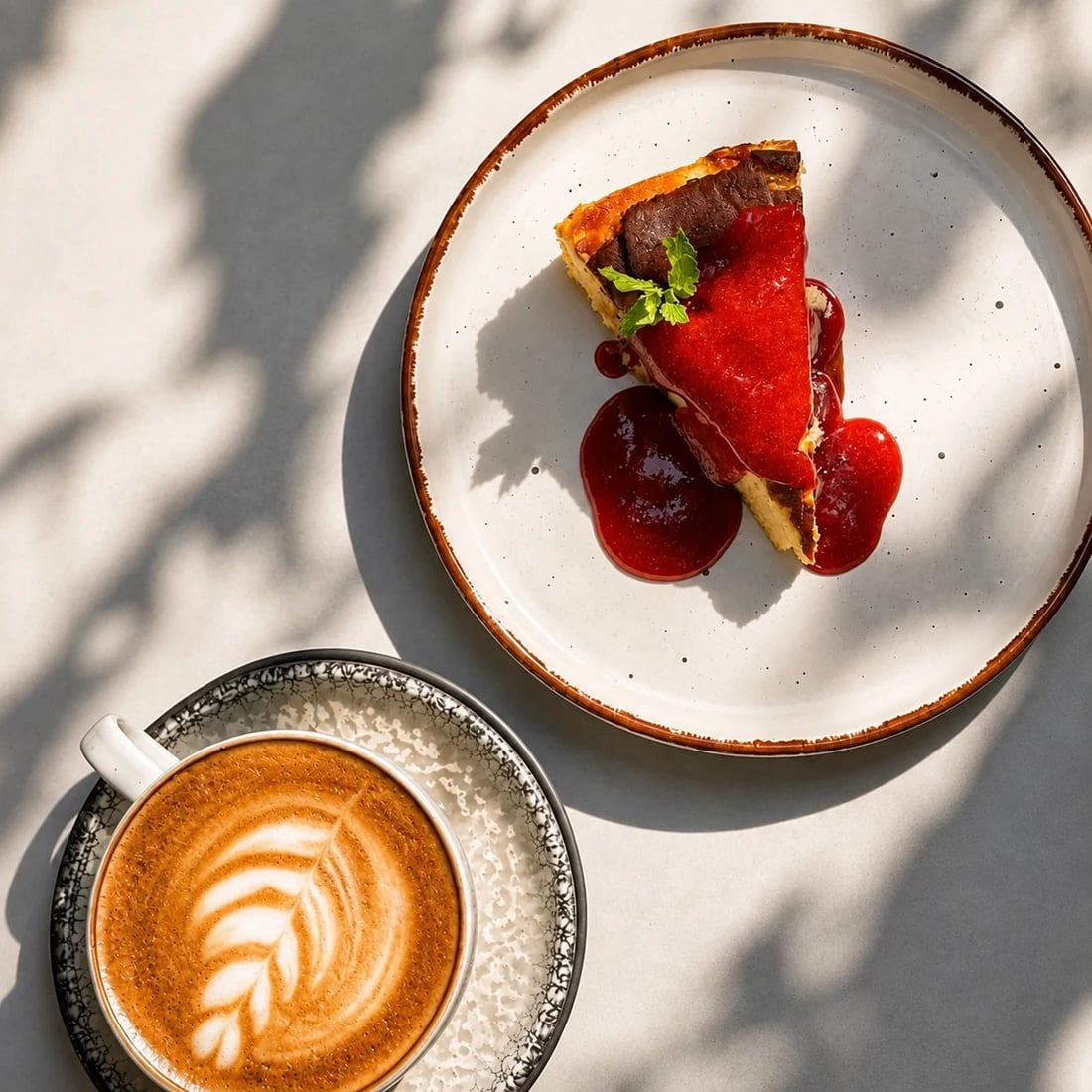 Café servido en XO Brunch