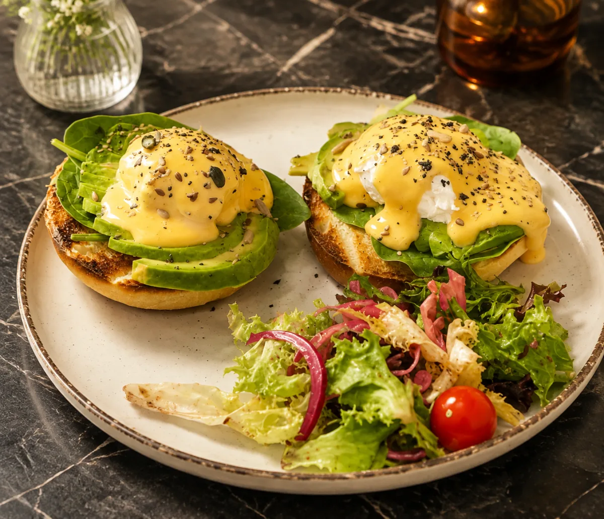 Avocado Benedict XO